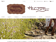 Tablet Screenshot of hector-riccione.com